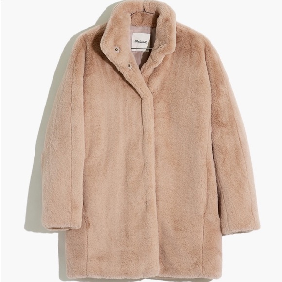 Madewell Faux-Fur Coat - Picture 3 of 4